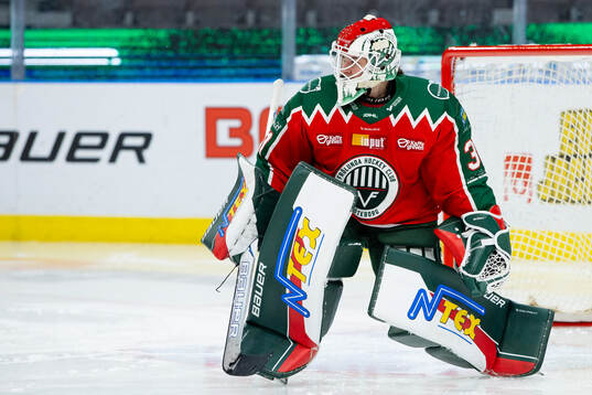 Frölundas målvakt Andrea Brändli