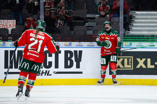 Frölundas Tuva Kandell jublar