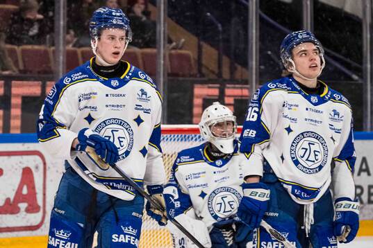 Leksands Tinus Luc Koblar och Rocky Langvardt deppar