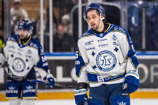 Leksands Max Veronneau deppar