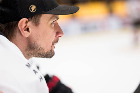 Malmö Redhawks målvakt Marek Langhamer