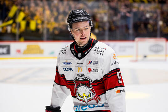 Malmö Redhawks Kalle Hemström deppar