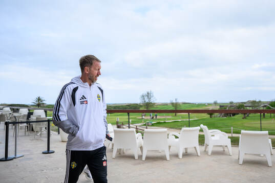 Head coach Graham Potter of the Swedish national football