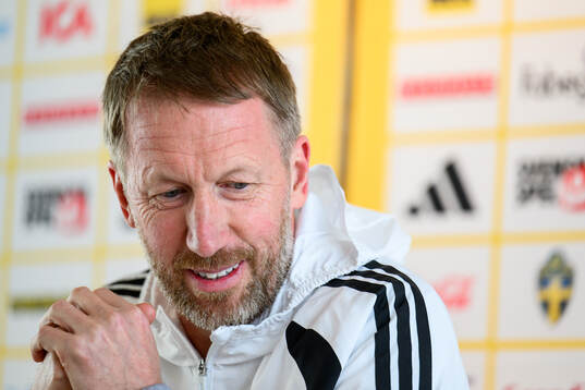Head coach Graham Potter of the Swedish national football