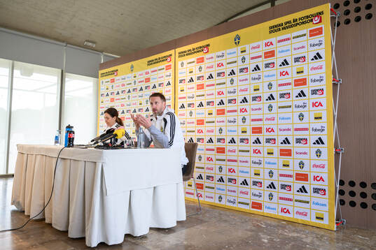 Head coach Graham Potter of the Swedish national football