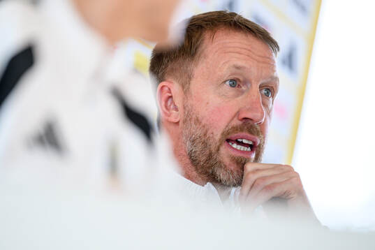 Head coach Graham Potter of the Swedish national football