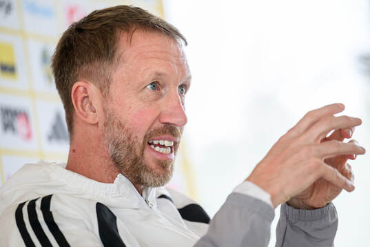 Head coach Graham Potter of the Swedish national football