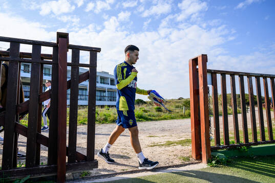Roony Bardghji of the Swedish national football team