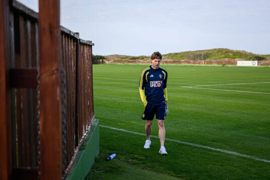 Mattias Svanberg of the Swedish national football team