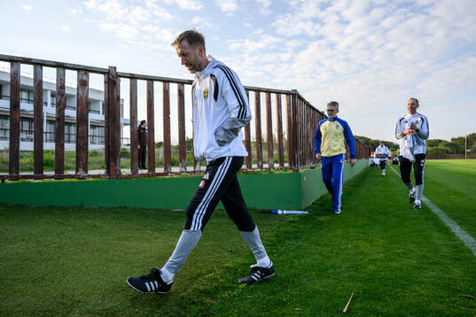 Head coach Graham Potter of the Swedish national football
