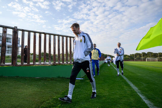 Head coach Graham Potter of the Swedish national football