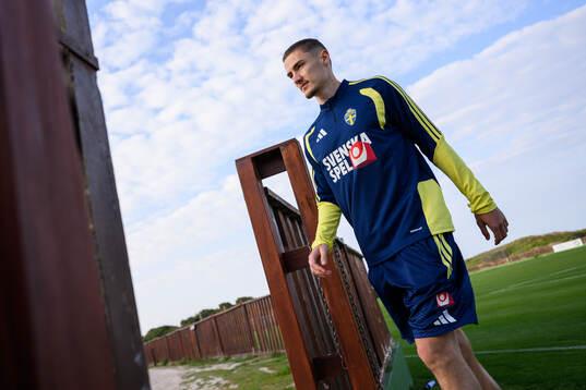 Gustaf Lagerbielke of the Swedish national football team