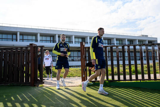 Gabriel Gudmundsson and Gustaf Nilsson of the Swedish