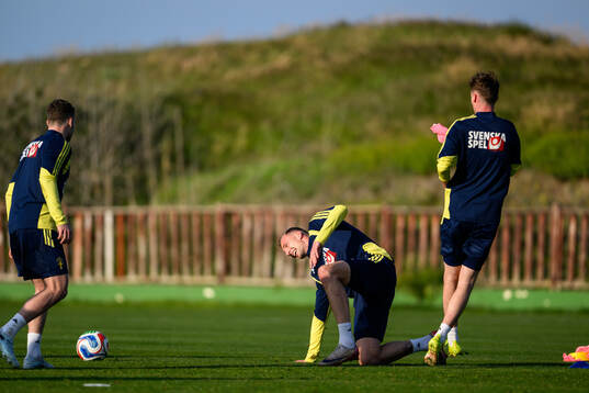 Gustaf Nilsson of the Swedish national football team