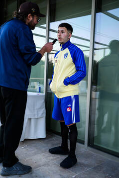 Roony Bardghji of the Swedish national football team