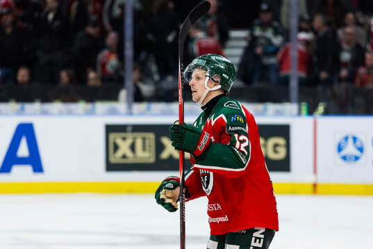 Frölundas Max Friberg deppar