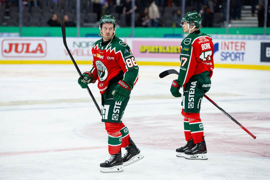 Frölundas Erik Thorell och Isac Born deppar