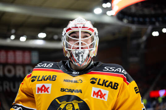 Luleås målvakt Matteus Ward