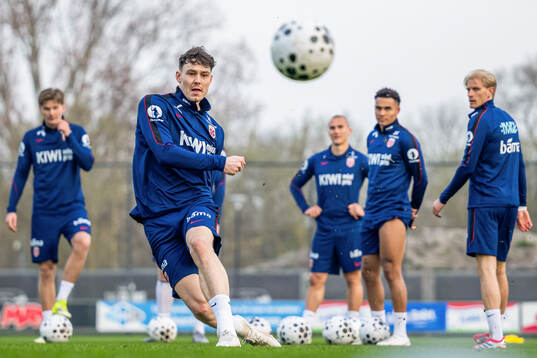 Jørgen Strand Larsen of the Norwegian national football