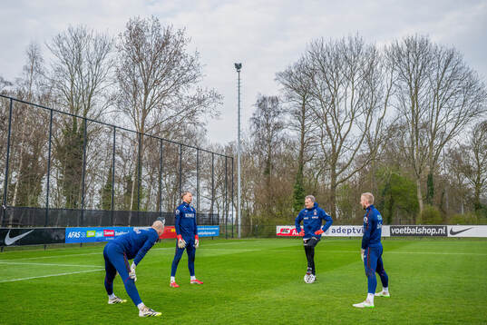Goalkeepers Viljar Myhra, Ørjan Håskjold Nyland,