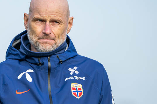 Ståle Solbakken, head coach of the Norwegian national