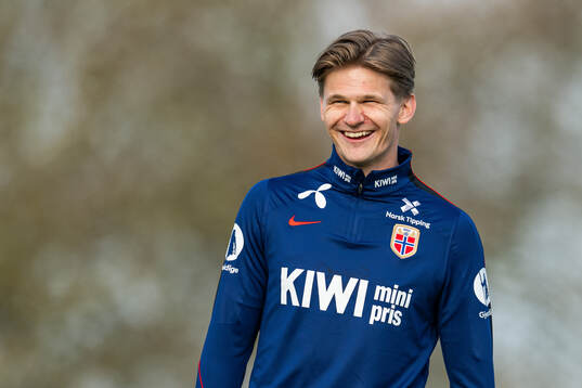 David Møller Wolfe of the Norwegian national football team