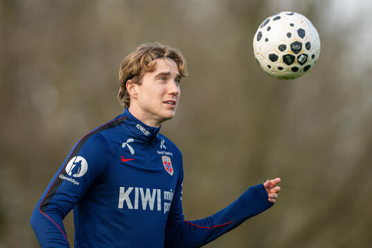 Kristian Thorstvedt of the Norwegian national football team