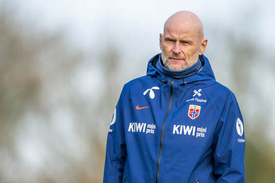 Ståle Solbakken, head coach of the Norwegian national