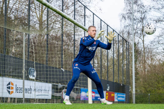 Goalkeeper Egil Selvik of the Norwegian national football