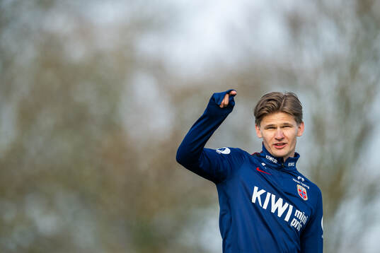 David Møller Wolfe of the Norwegian national football team