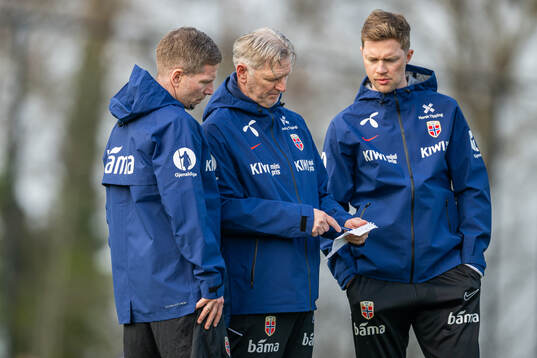 Fitness coach Bjørn Vidar Stenersen, assistant coach Kent