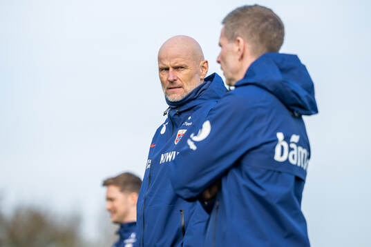 Ståle Solbakken, head coach of the Norwegian national
