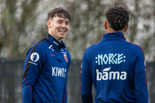Jørgen Strand Larsen of the Norwegian national football