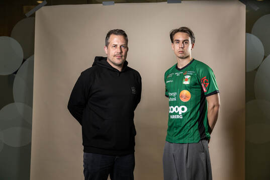 Tobias Hysén och Isak Vidjeskog, Varberg