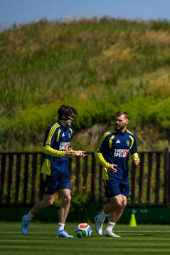 Victor Nilsson Lindelöf and Jesper Karlström of the