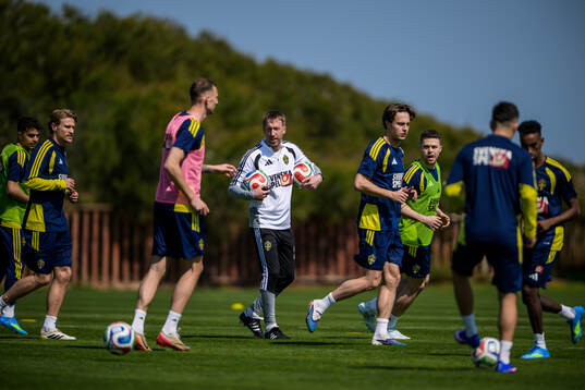 Head coach Graham Potter of the Swedish national football