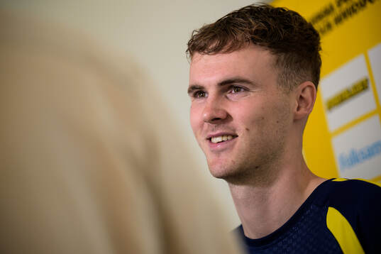 Williot Swedberg of the Swedish national football team