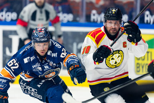 Växjös Manuel Ågren och Brynäs Johan Larsson