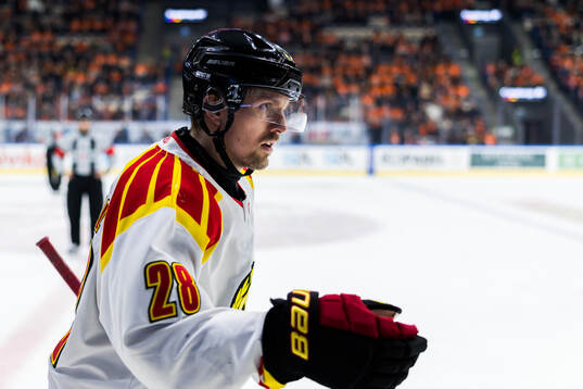 Brynäs Johannes Kinnvall jublar