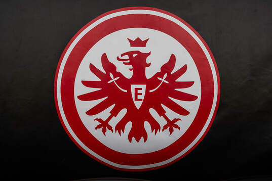 The club logo of Eintracht Frankfurt