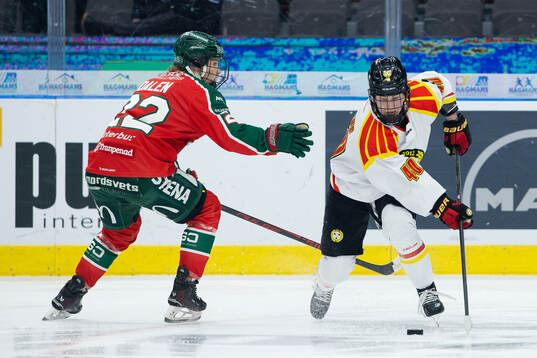 Frölundas Andrea Dalen och Brynäs Noora Tulus