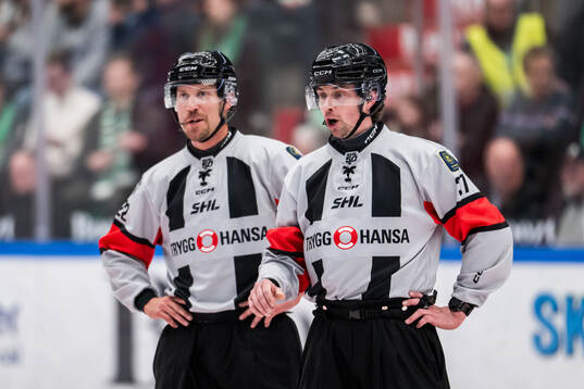 Domare Andreas Harnebring och Domare Johan Wedin