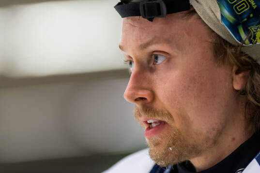 Visby Romas målvakt Scott Hector
