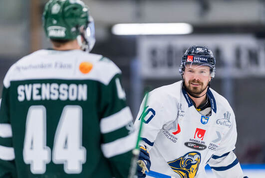Tingsryds AIFs Simon Svensson och Visby Romas Anton Svensson