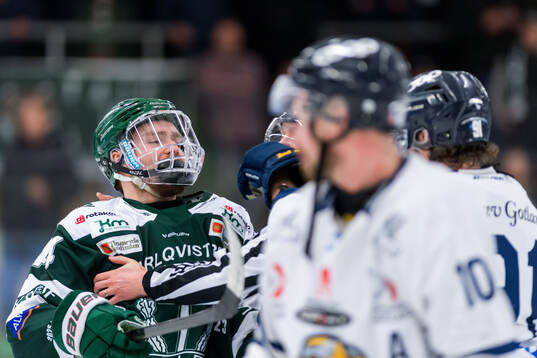 Tingsryds AIFs Simon Svensson och Visby Romas Niklas