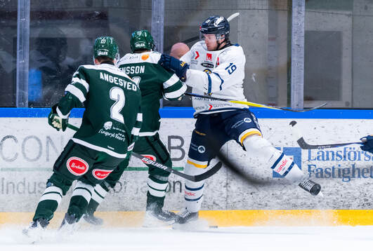 Tingsryds AIFs Theo Angesved och Simon Svensson och Visby