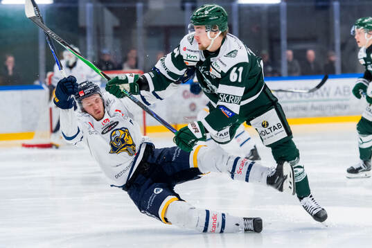 Visby Romas Hampus Engman och Tingsryds AIFs Eric Nordmark