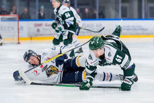 Visby Romas Hampus Engman och Tingsryds AIFs Eric Nordmark