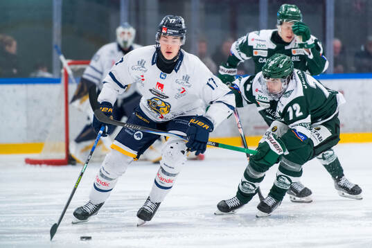Visby Romas Elias Ewertzh och Tingsryds AIFs Hannes