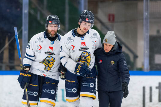 Visby Romas Niklas Dahlberg och Elias Lindström
